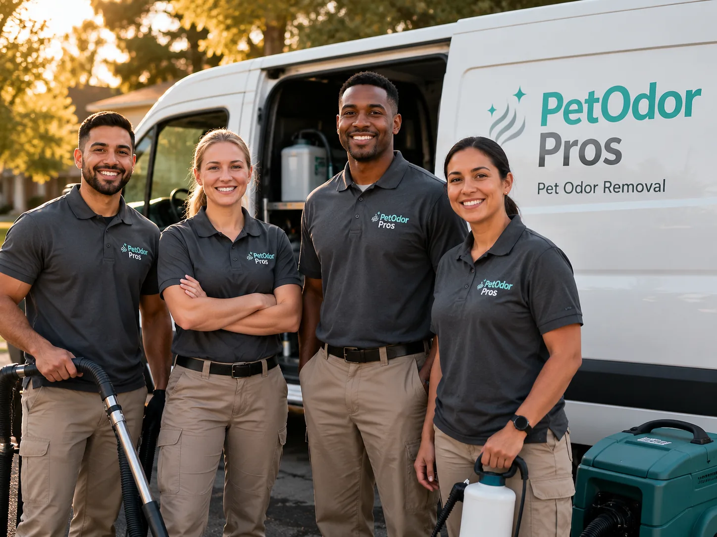 Pet Odor Removal team serving Bedford, OH
